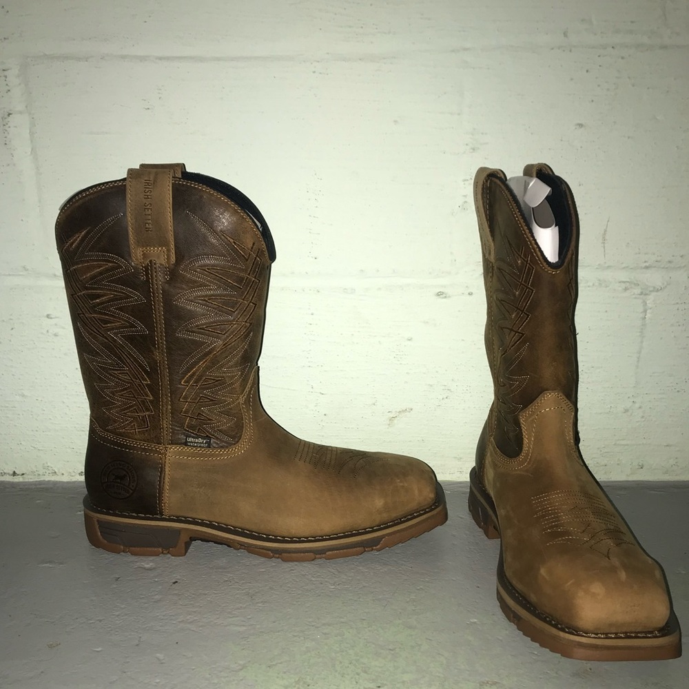 Irishsetter Marshall square toe workboot